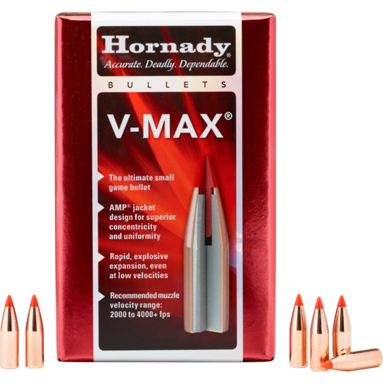 Hornady VMax Varmint 17cal 25gr 17105 Box of 100
